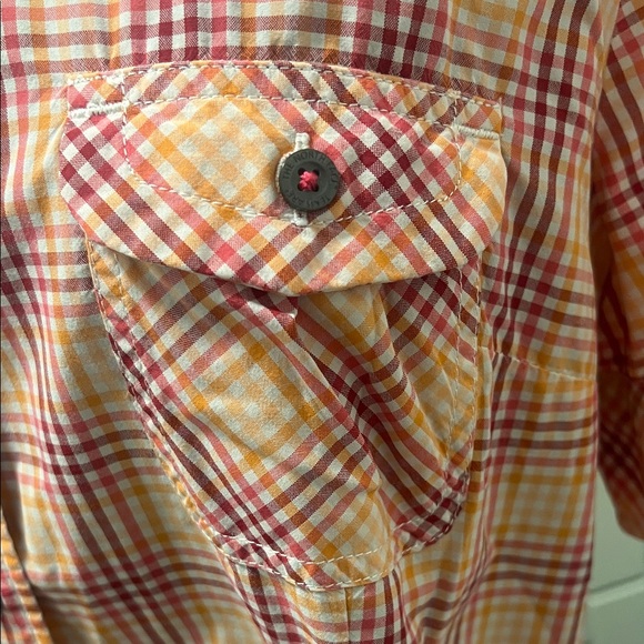 THE NORTH FACE Button Up 100% Nylon Incredible Detailing Short Sleeve Shirt | XL - Picture 2 of 15